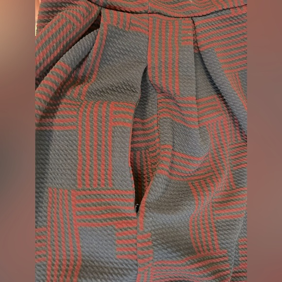 SOLD Navy Blue and Red Dress. Winter colors ❄️ - Picture 9 of 9